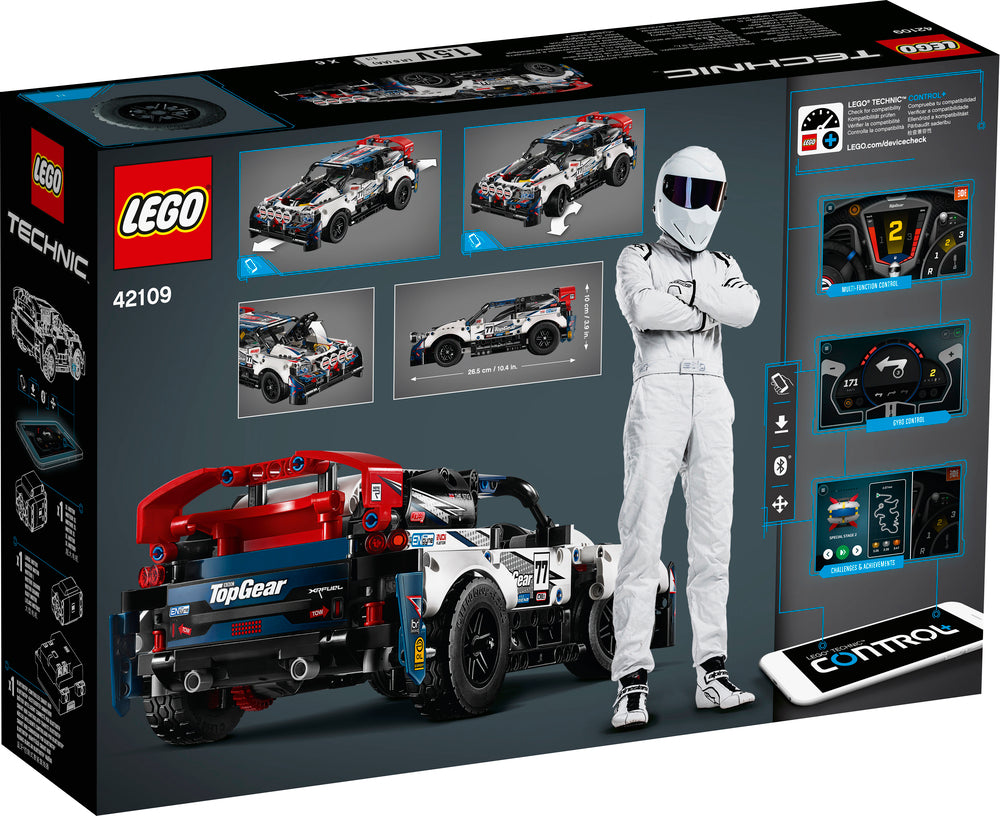42109 LEGO Technic App-styret Top Gear-rallybil