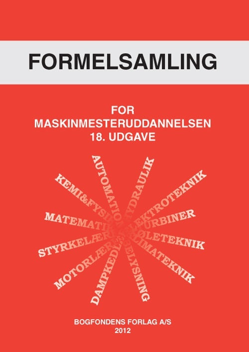 Formelsamling for maskinmesteruddannelsen