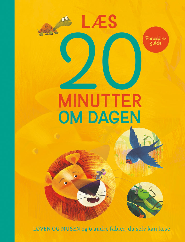 Læs 20 minutter om dagen: Løven og musen og 6 andre fabler, du selv kan læse