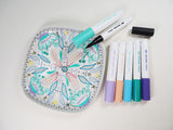 Tusser pastel Pilot pintor m 6 asst farver