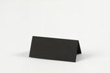 Bordkort sort 20 stk. str. 9X4 cm 220 g