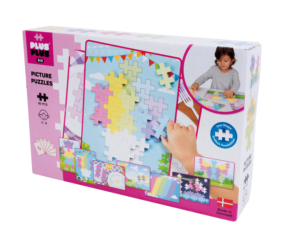 Plus-Plus big picture puzzel pastel 60 stk