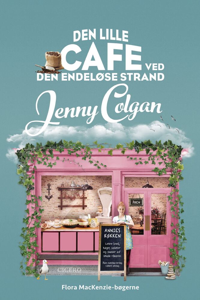 Den lille cafe ved den endeløse strand