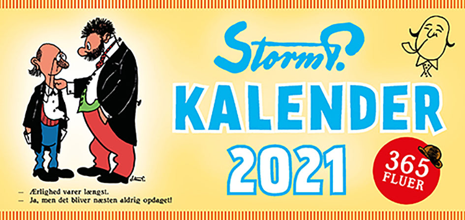 Storm P. - Kalender 2021 - 365 fluer.