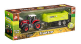 Traktor med anhænger ass