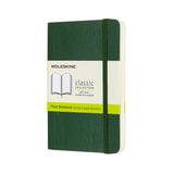 Notesbog Moleskine classic pocket soft  p myr green 9x14cm