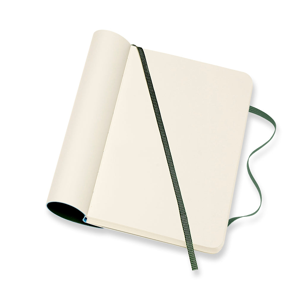 Notesbog Moleskine classic pocket soft  p myr green 9x14cm