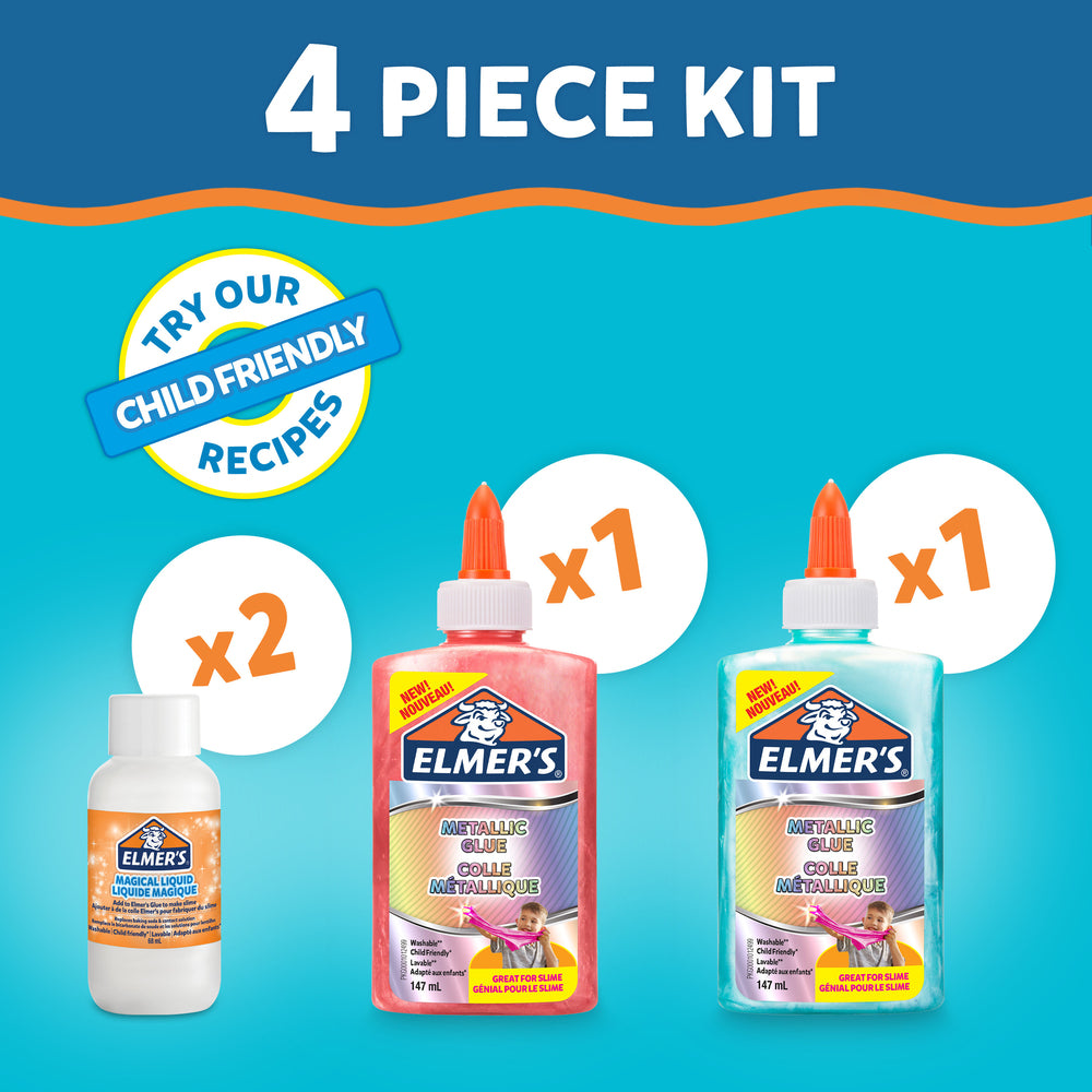 D2 Elmers metallic slime kit