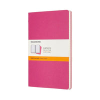 Notesbog Moleskine cahiers large pink journal r 13x21cm