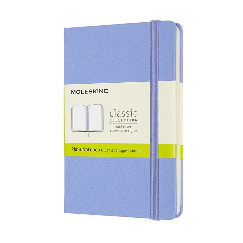 Notesbog Moleskine classic pocket hard p hyd.blue 9x14cm
