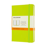 Notesbog Moleskine classic pocket  hard r lemgreen 9x14cm