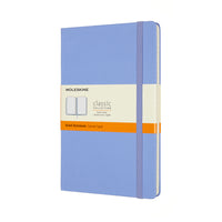 Notesbog Moleskine classic large hard r hyd.blue 13x21cm