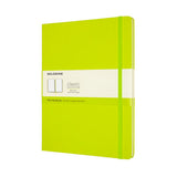 Notesbog Moleskine classic xl hard p lemgreen 19x25cm