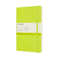 Notesbog Moleskine classic large soft p lemgreen 13x21cm