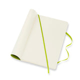 Notesbog Moleskine classic large soft p lemgreen 13x21cm