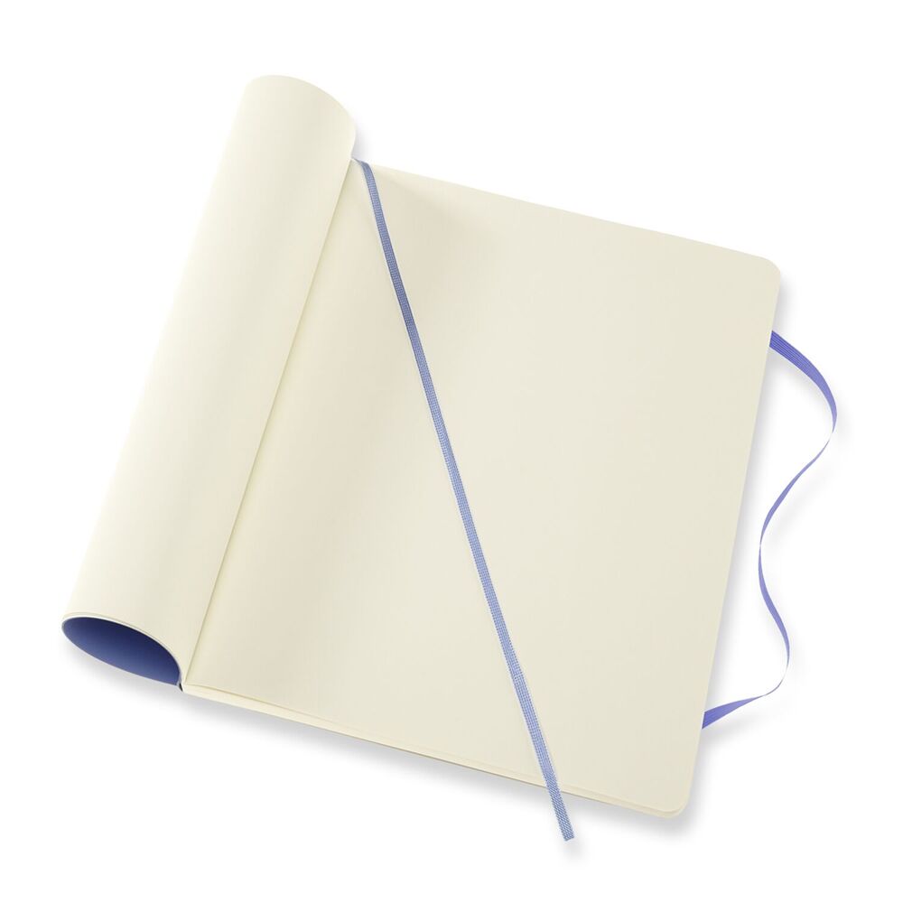 Notesbog Moleskine classic xl soft p hyd.blue 19x25cm