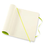 Notesbog Moleskine classic xl soft p lemgreen 19x25cm