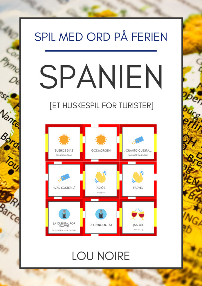 Spil med ord på ferien - Spanien