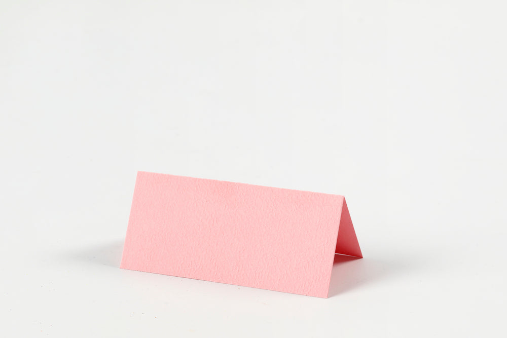 Bordkort lyserød 20 stk. str. 9X4 cm 220 g