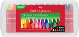Vokskridt jumbo Faber-Castell 24 farver