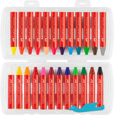 Vokskridt jumbo Faber-Castell 24 farver