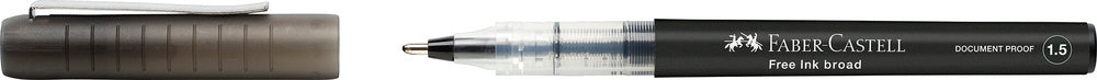 Broadpen free ink Faber-Castell 1,5 sort