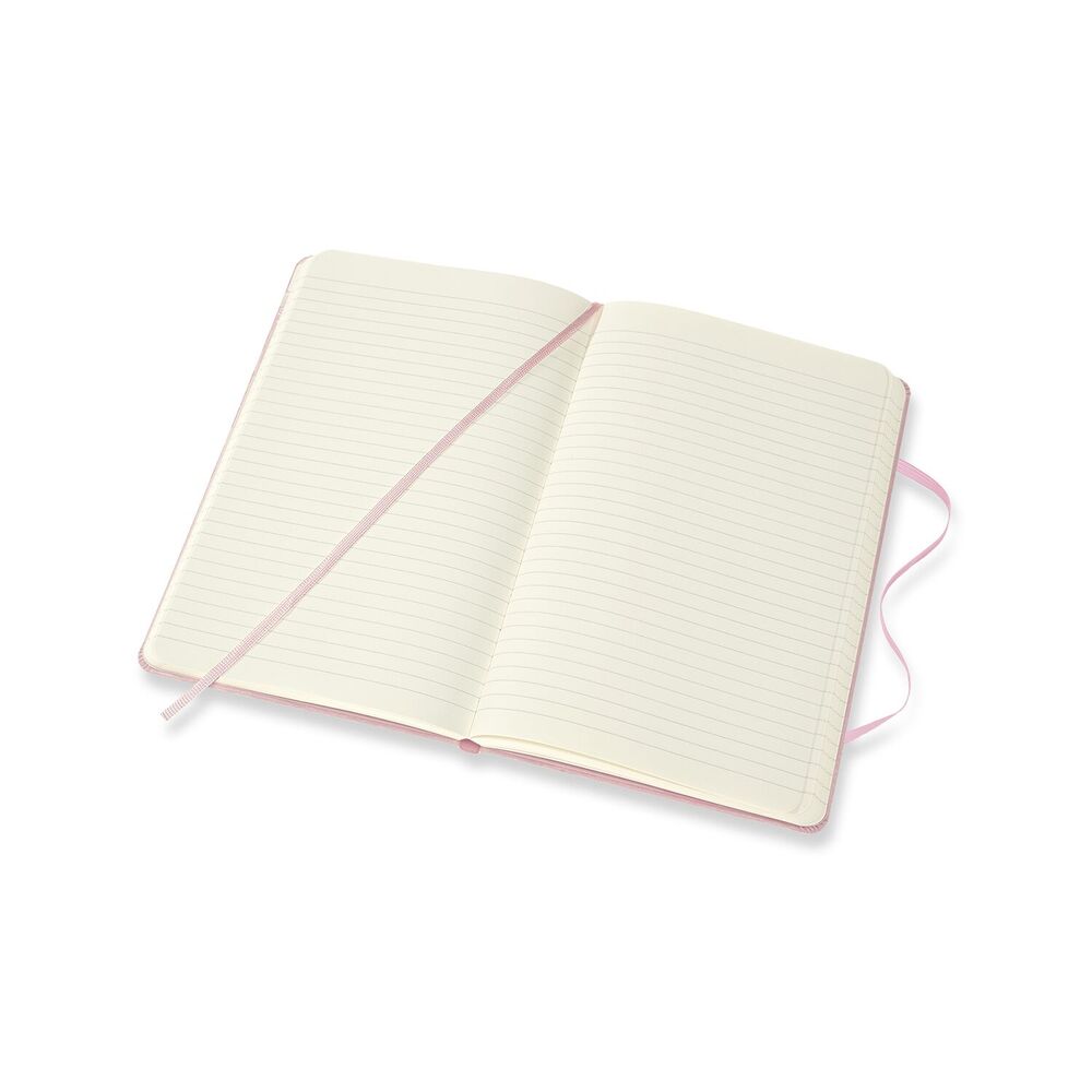 Notesbog Moleskine sakura pink/blomst lim. edit linieret l