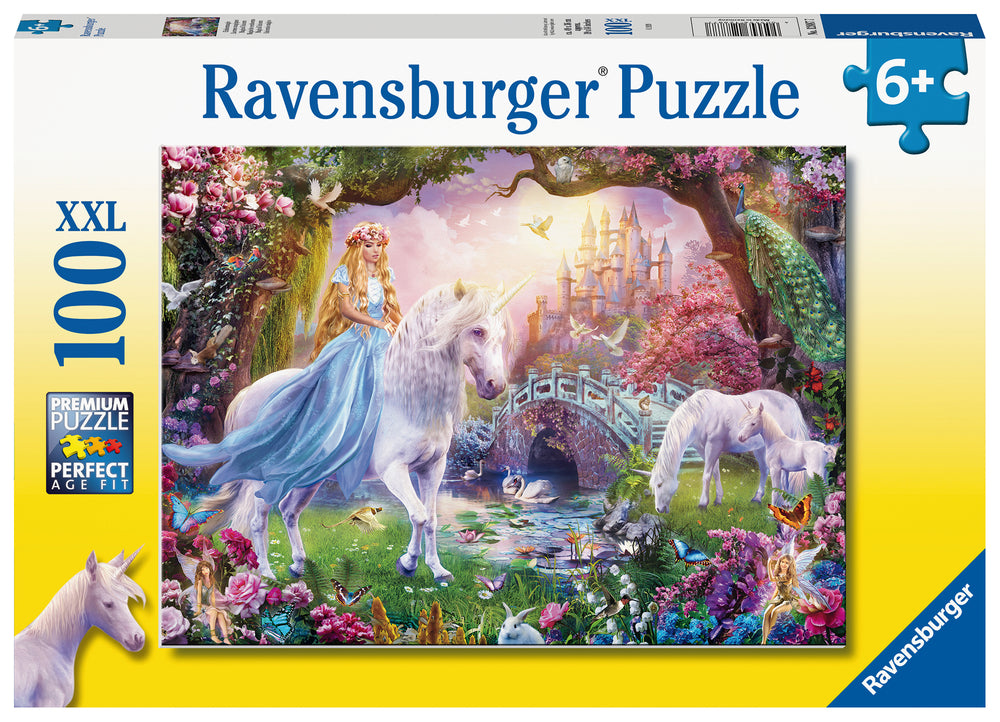 Puslespil magical unicorn 100 brikker