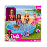 Barbie dukke og pool legesæt