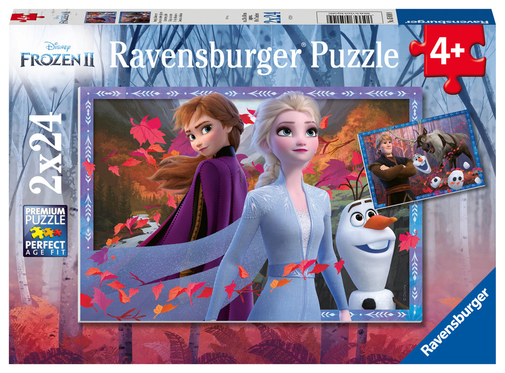 Puslespil frozen 2 2x24 brikker