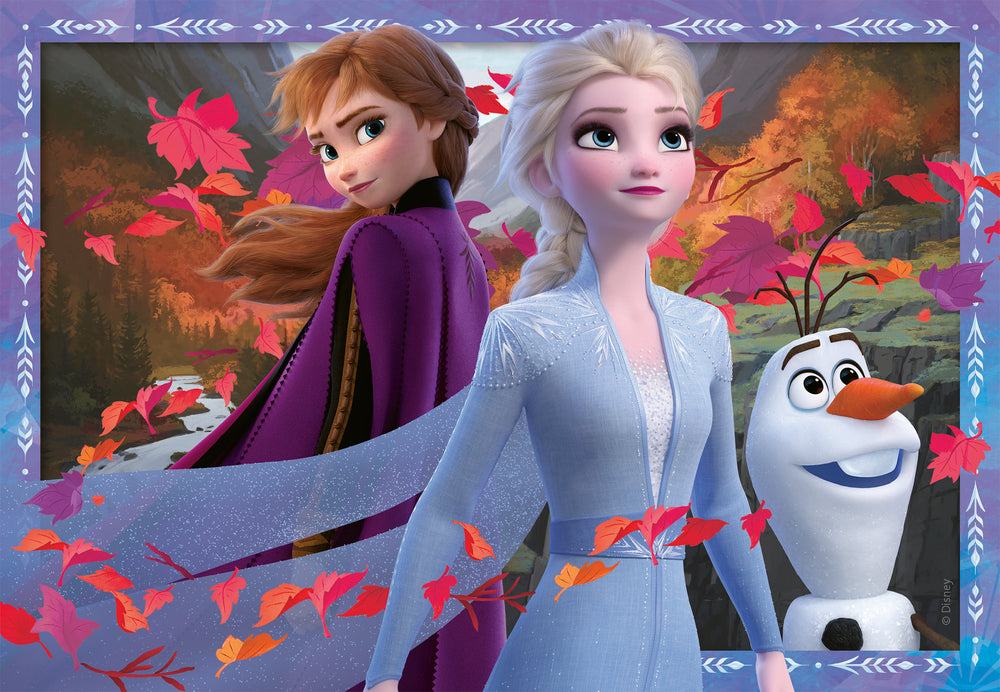 Puslespil frozen 2 2x24 brikker