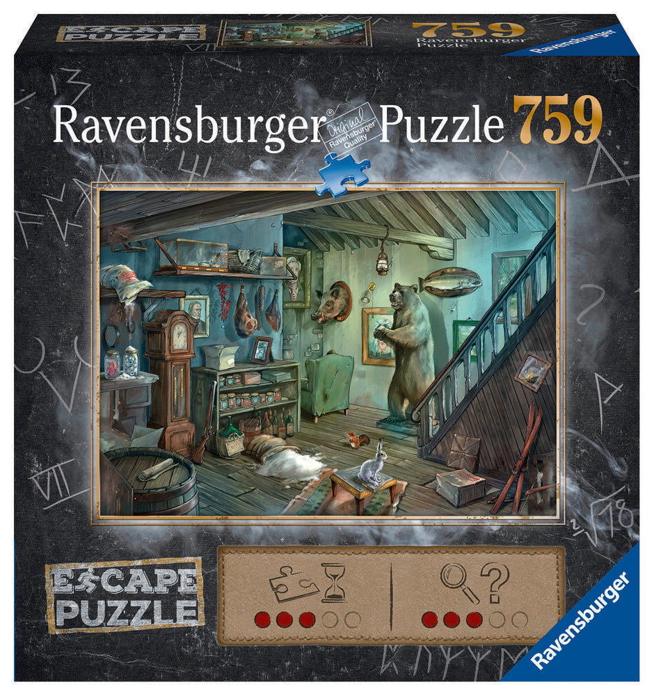 Puslespil ESCAPE The Forbidden Basement 759 brikker