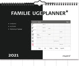 Familiekalender uge 2021 30 x 21 cm Mayland