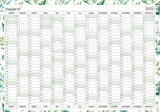 Kæmpekalender whiteboard 2021 cm 13 mdr. trend Mayland