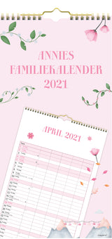 Familiekalender annies 2021 22 x 43 cm  Mayland