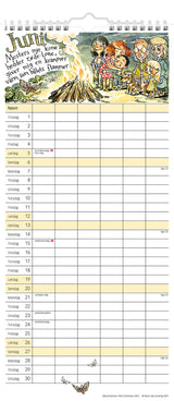 Familiekalender otto dickmeiss illu 2021 Mayland
