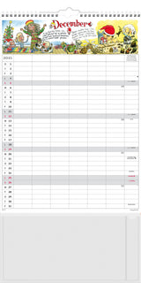 Familiekalender A3 otto dickmeiss illu. 6 kol. 2021 Mayland
