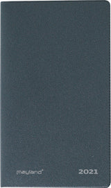 Index planner mini mørk grå 2021 8 x 13 cm Mayland
