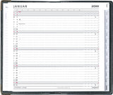 Index planner mini mørk grå 2021 8 x 13 cm Mayland