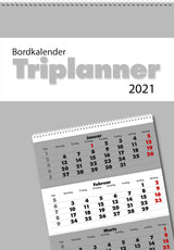 Bordkalender A5 triplanner 2021 Mayland