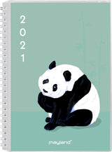 Ugekalender A5 m/4 illu. pp 2021 Mayland