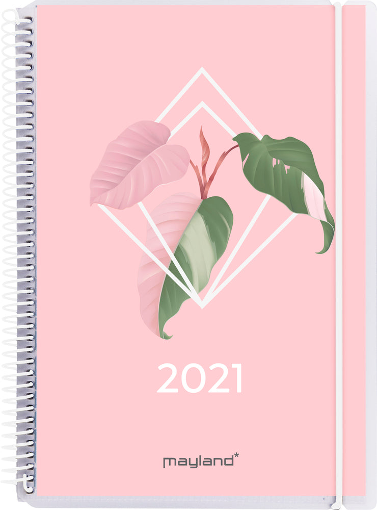 Ugekalender A5 4 illu. 2021 Mayland