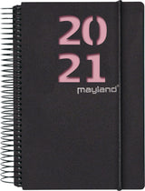 Spiralkalender 1 dag sort 2 blade 2021 Mayland