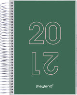Spiralkalender1 dag pp 4 illu 2021 12 x 17cm Mayland