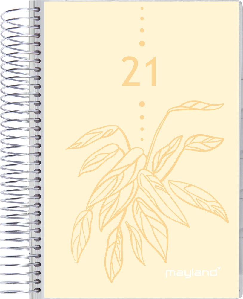 Spiralkalender1 dag pp 4 illu 2021 12 x 17cm Mayland
