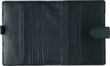 Spiralkalender 1dag sort skind 2021 12 x17cm Mayland