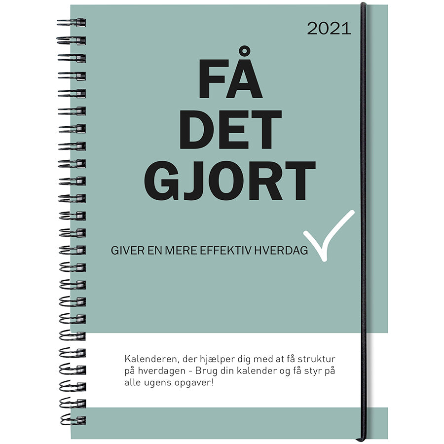 Få det gjort, A5 ugekalender