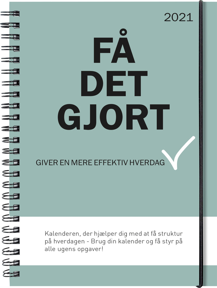 Få det gjort, A5 ugekalender