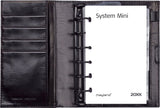 System mini ugekalender tværformat skind sort 2021 Mayland