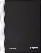Timekalender 1 dag pp sort 2022 17 x 23,5 cm Mayland